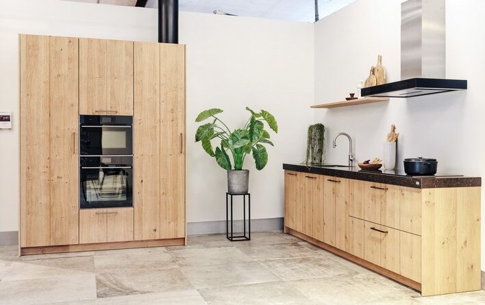 Natuurlijk en minimalistische keuken trend - Nelemans Showroomkeuken Collectie