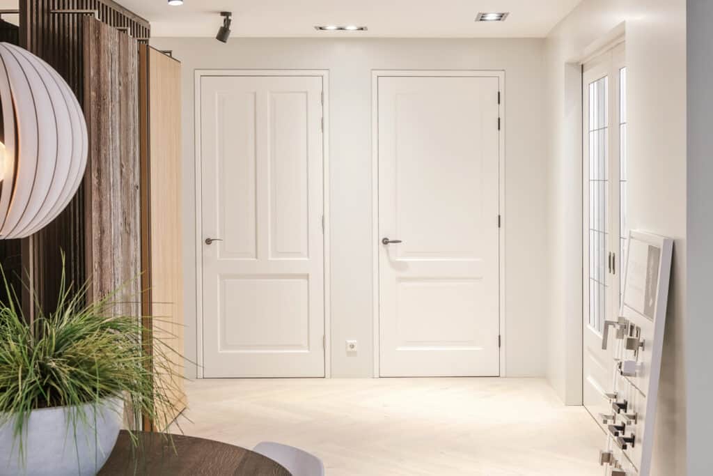 woonkamer renoveren - stompe deur - opdekdeur